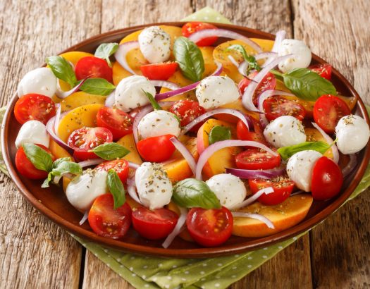 Cheese and Tomato Salad