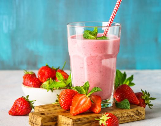 Strawberry smoothie