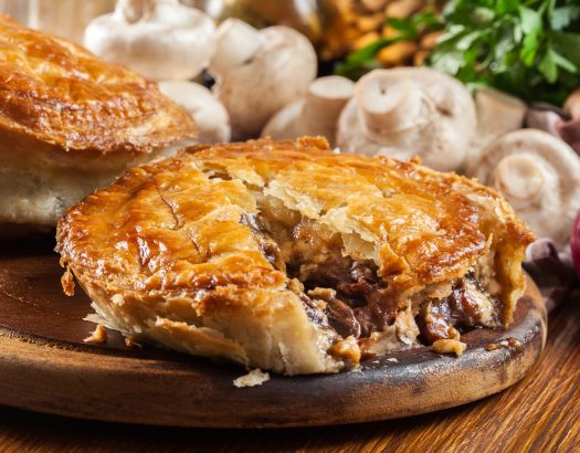 Beef and Mushroom Pie